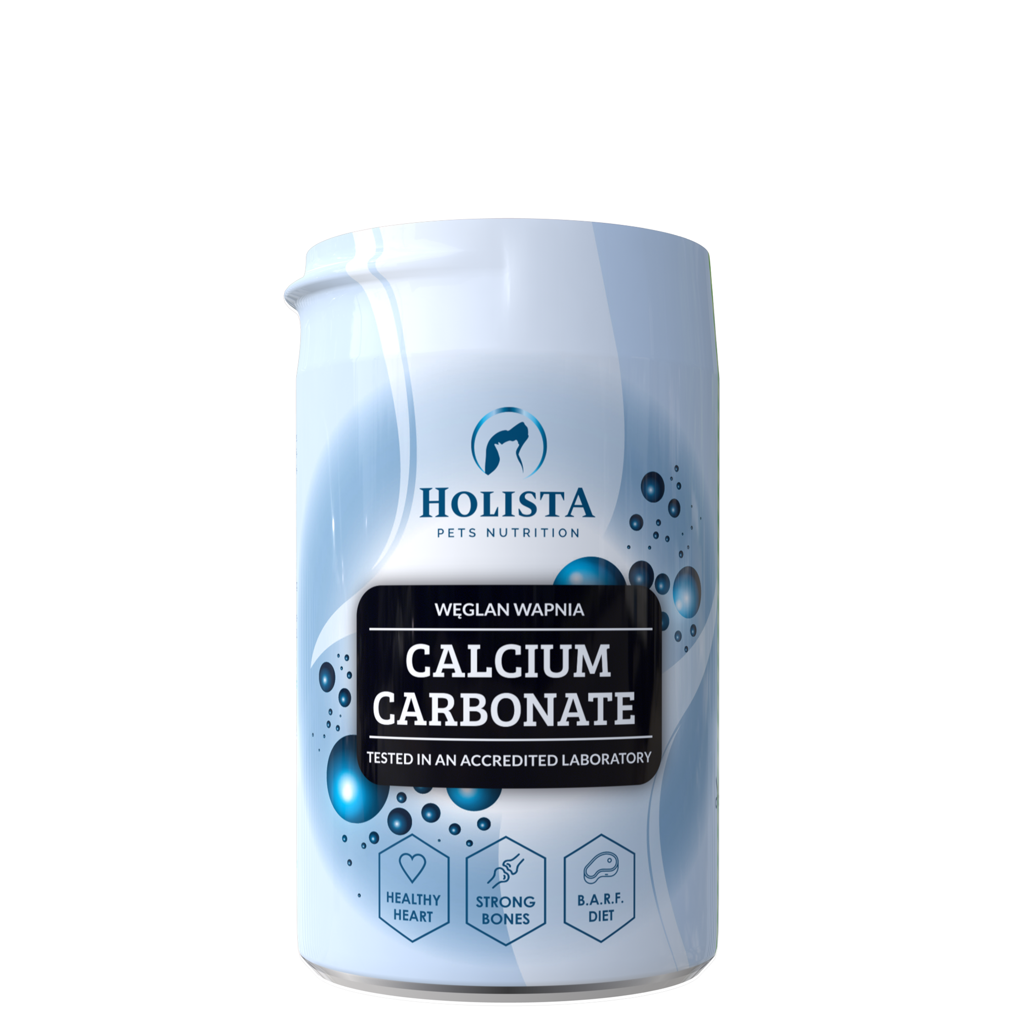 Węglan wapnia 250g- Calcium Carbonate - Holista