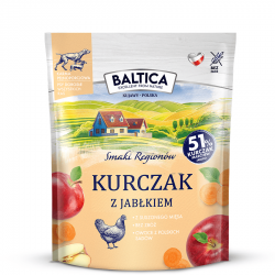Baltica Kurczak z jabłkiem dla psów średnich i dużych ras 1kg
