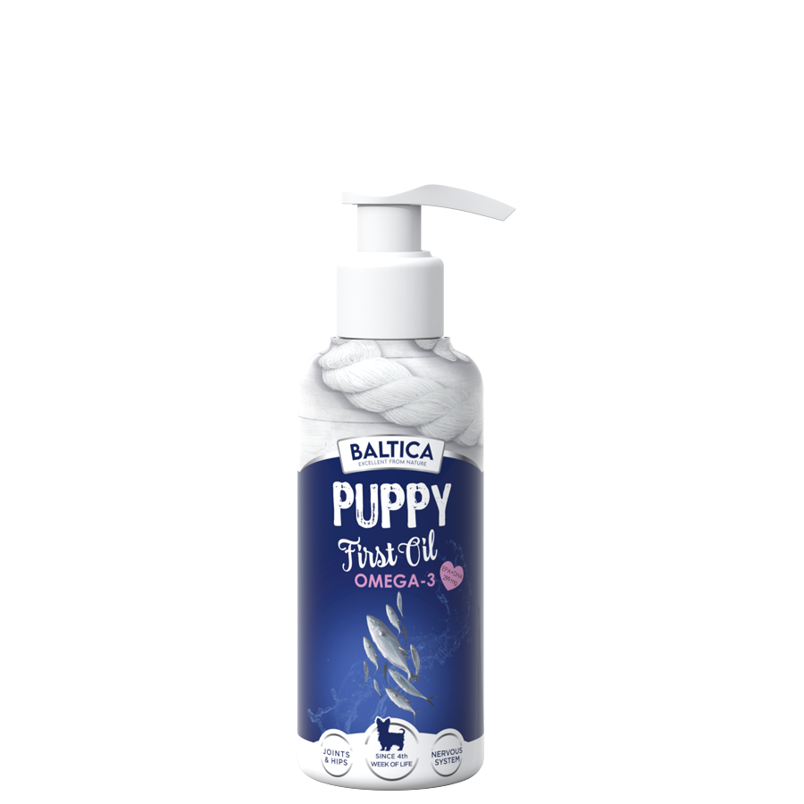 Puppy First Oil Omega3 100ml - Omega3 dla szczeniaka - Baltica