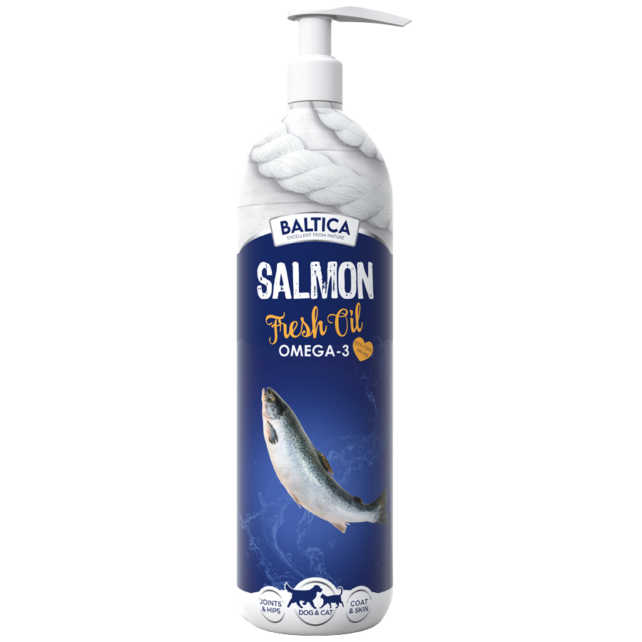 Salmon Fresh Oil - Olej z łososia - Baltica - 1000ml