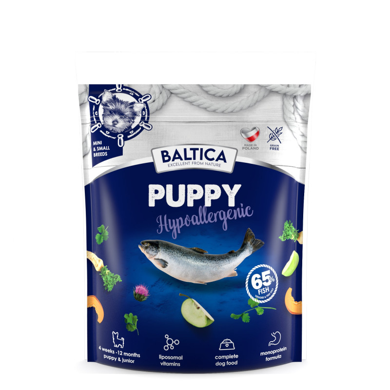 Baltica Puppy Salmon Hypoallergenic psy małych ras 1kg