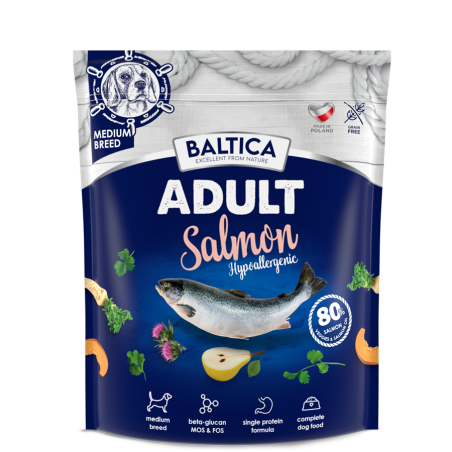 Salmon Hypoallergenic 15g rasy średnie - Baltica