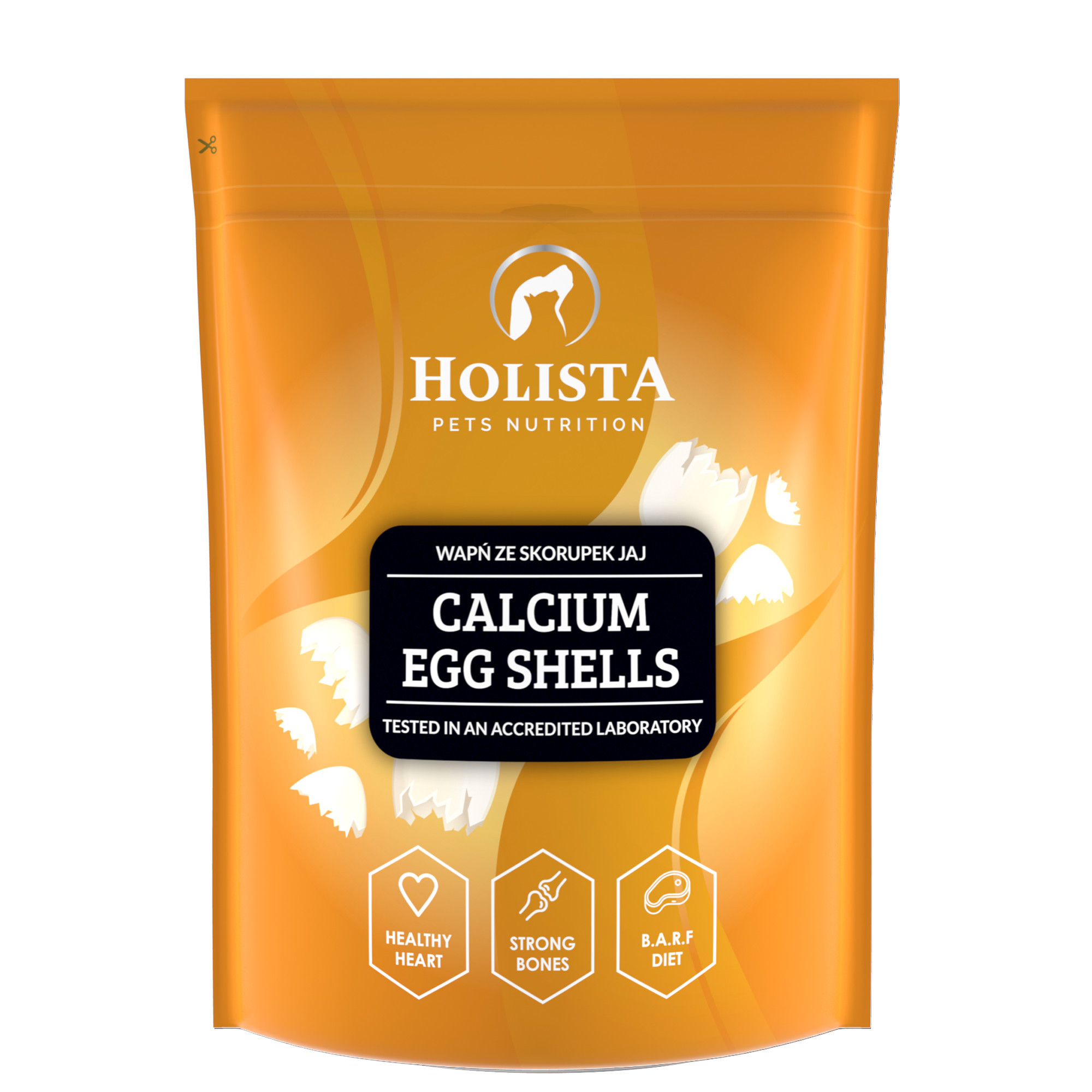 Wapń ze skorupek 300g - Calcium Egg Shells - Holista