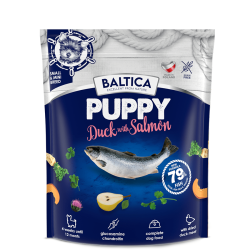 Baltica Karma dla szczeniaka PUPPY Duck & Salmon dla psów małych ras 1kg