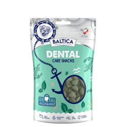 Snacks Dental Care z algą i miętą 100g - Baltica