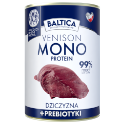 Venison 400g - Karma monoproteinowa z dzikiem - Baltica