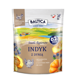 Indyk z dynią małe rasy 1kg