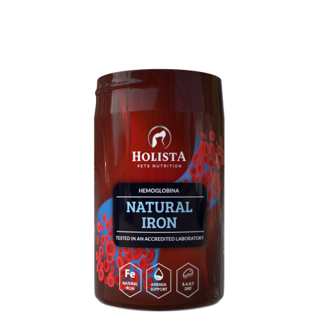 Natural Iron 180g - Hemoglobina - Holista