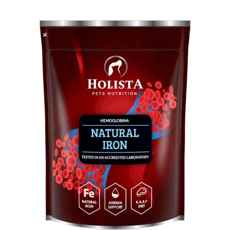 Natural Iron 600g - Hemoglobina - Holista