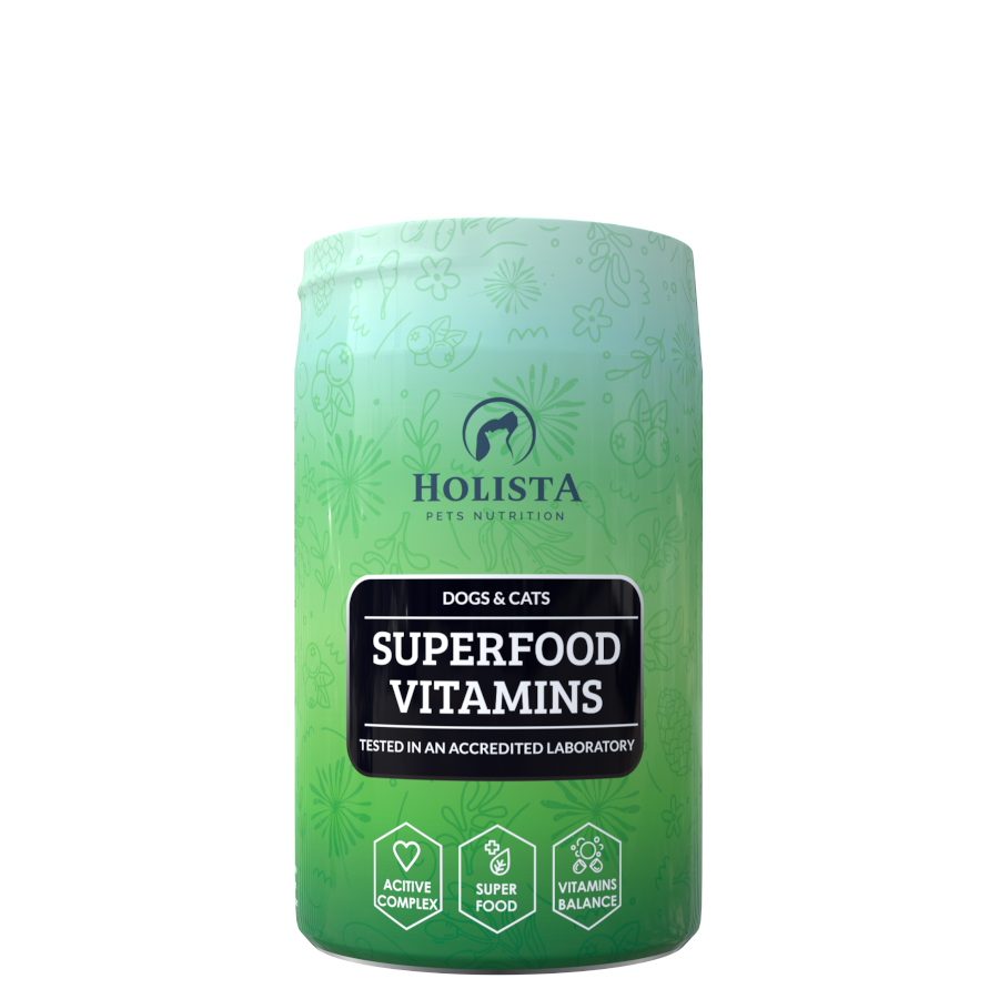 Superfood Vitamins 200g - witaminy i minerały dla psa i kota - Holista