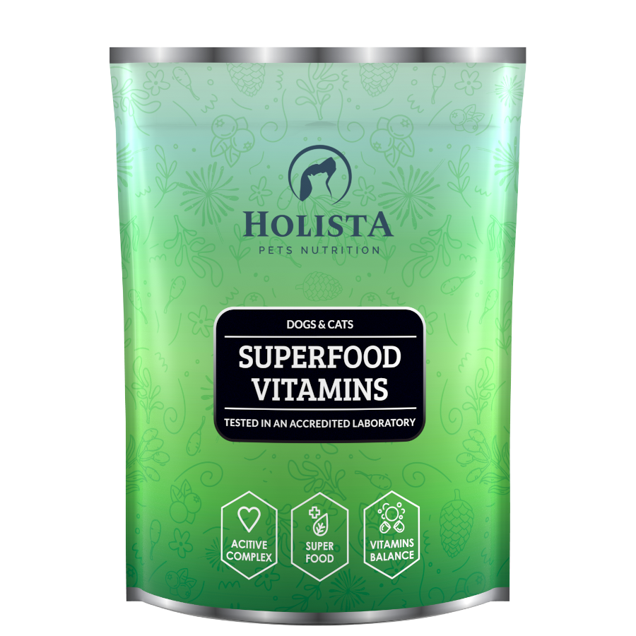 Superfood Vitamins 200g - witaminy i minerały dla psa i kota - Holista